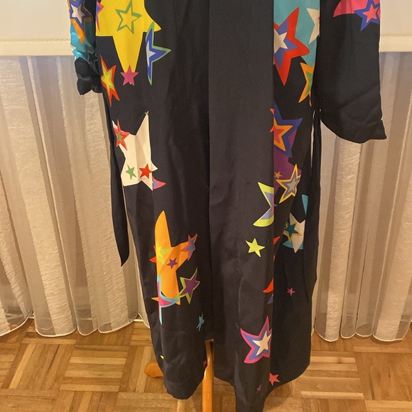 MIRA MIKATI 100% Viscose fully lined summer over coat, beautiful pink, stylish - Picture 3 of 16